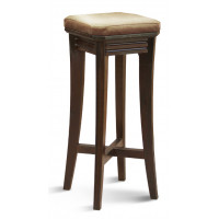 Табурет высокий с мягким сидением