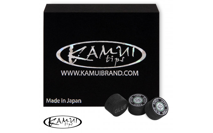 Наклейка для кия Kamui Black ø12мм Super Soft 1шт.