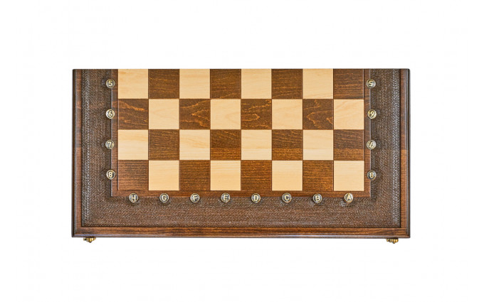 Шахматы + нарды резные "Гамбит 1" 60, Simonyan Шахматы + нарды резные "Гамбит 1" 60, Simonyan